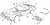 Nascar Pace Car Stripes Only Decal Kit for 1981 Pontiac Firebird Trans Am - image 2