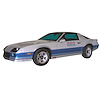 Z28 Indy Pace Car Decal Kit for 1982 Camaro Z28 - image 1