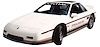 Indy Pace Car Decal Kit for 1984 Pontiac Fiero - image 1