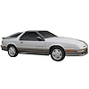 Decal and Stripe Kit for 1989 Dodge Daytona Shelby - image 1