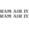 Ram Air IV Decals for 1969-1970 Pontiac GTO - image 1