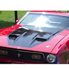 Boss/Mach 1 Nasa-Style Hood Stencil for 1971-1973 Ford Mustang - image 1