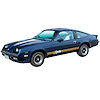 Spyder Decal Kit for 1977-1979 Chevy Monza Spyder - image 1