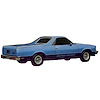 Sport Decor Stripe Only Kit for 1978-1987 Chevy El Camino - image 1