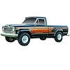 Honcho Truck Decal Kit for 1979-1980 Jeep Honcho J10 Townside - image 1