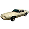 Premolded Lower Body Stripe Kit for 1980-1981 Firebird Esprit Yellow Bird - image 1