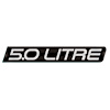 "5.0 Litre" Domed Decal Kit for 1982-1986 Camaro - image 1