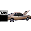 2.2 Stripe Kit for 1983-1984 Dodge Charger 2.2 - image 1