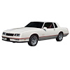 SS Stripe Kit for 1987-1988 Monte Carlo SS - image 1