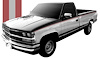 Body Stripe Kit 1988-1994 Chevy or GMC Full Size Truck - image 1