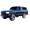 Nite Truck Decal Kit for 1991-1992 Ford F-150 Bronco - image 1