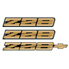 "Z28" Domed Decal Kit for 1991-1992 Camaro - image 1