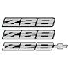 "Z28" Domed Decal Kit for 1991-1992 Camaro - image 1