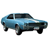 AMX Stripe Kit for 1968-1969 AMC AMX - image 1