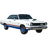 "B" Scheme Decal Kit for 1969 AMC Rambler - image 1