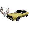 Hood Decal Kit for 1977 AMC Hornet AMX - image 1