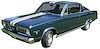 Over The Top Stripe Kit for 1967 Plymouth Barracuda - image 1
