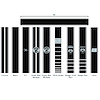 Blank Bumble Bee Stripe Kit for 1999-2005 Dodge Ram - image 1