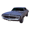 (DX1) Stencil/Stripe Kit for 1969 Chevy Camaro - image 1