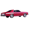 360 Stripe Kit for 1975 Plymouth Duster 360 - image 1