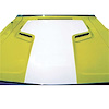 Hood "Blackout" Decal for 1970-1971 Dodge Challenger - image 1