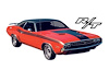 1971 CHALLENGER R/T WHITE - image 1