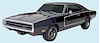 Side Pinstripes Decal Kit for 1970 Dodge Charger R/T - image 1