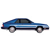Shelby Stripe Kit for 1983-1987 Dodge Shelby Charger - image 1