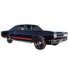 GTX Lower Body Side Stripe for 1968 Plymouth GTX - image 1