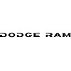 "Dodge Ram" Tailgate Decal for 1985-1993 Dodge Pickup
