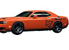 HELLCATCLGRM Hellcat SRT Cathead Kit for 2015-2021 Dodge Challenger SRT [Matte Black] - image 1