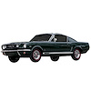 GT Side Stripe Kit for 1964-1966 Mustang GT - image 1