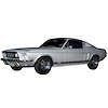 GT Side Stripe Kit for 1967 Mustang GT - image 1