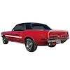 California Special Decal Kit for 1968 Mustang GT - image 1
