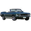 Side Stripe Kit for 1969 Mustang GT - image 1