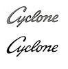 "Cyclone" Quarter Panel Decal for 1969 Mercury Cyclone - image 1
