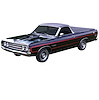 C Stripe Kit for 1969 Ford Ranchero - image 1