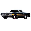 Laser Stripe Kit for 1970 Ford Ranchero GT - image 1