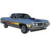 Laser Stripe Kit for 1971 Ford Ranchero GT - image 1