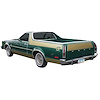 Lower Side Stripes for 1977-1979 Ford Ranchero GT - image 1