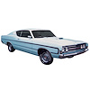 C Stripe Kit for 1969 Ford Torino - image 1