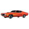 GT Stripe Kit for 1970 Ford Torino GT - image 1