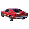 Side and Deck Lid Stripe Kit for 1969 Mustang Mach 1 - image 1