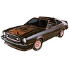 King Cobra Stripe Kit for 1978 Ford Mustang King Cobra - image 1