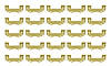 2102 037/25 Molding Clip for 1990-1993 Honda Accord, 1991-1993 Honda Accord - image 1