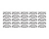2102 042/25 Molding Clip for 1990-1993 Honda Accord, 1991-1993 Honda Accord - image 1