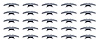 2102 048/25 Molding Clip for 1992-1996 Honda Prelude - image 1