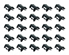 2108 004/25 Molding Clip for 1989-1994 Hyundai Sonata - image 1