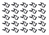 2206 033/25 Molding Clip for 1984-1989 Toyota 4Runner, 1984-1988 Toyota Trucks - image 1