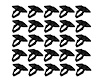 6107 001/25 Cowl Fastener for 2007-2019 Lexus, 2010-2021 Toyota 4Runner - image 1